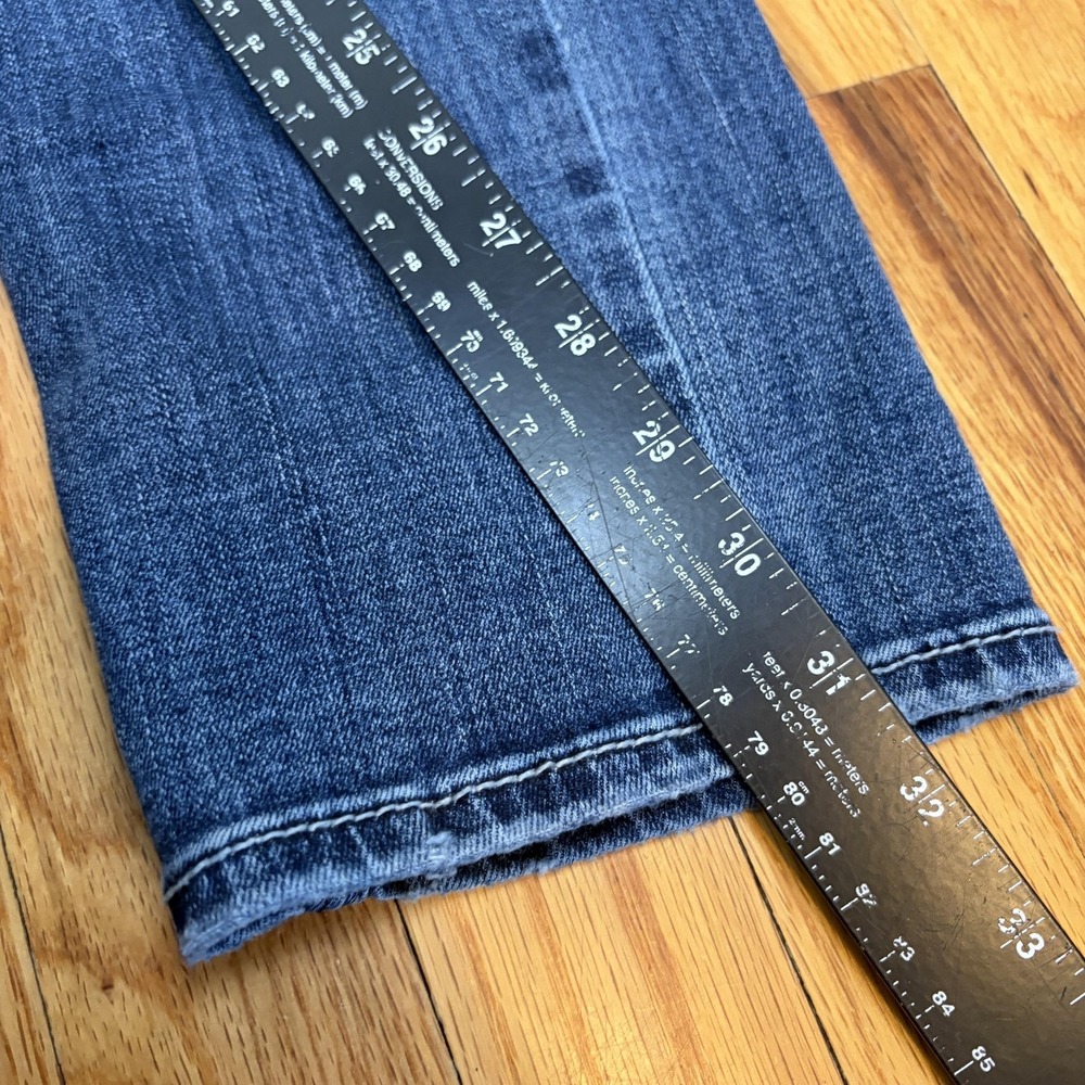 Silver Jeans Co Suki Straight Jeans Womens 26x31 Blue Medium Wash Stretch Denim - Picture 8 of 9